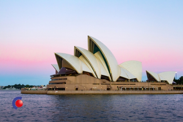 Opera gebouw in Sydney, Australië